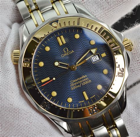 men's gold omega watch